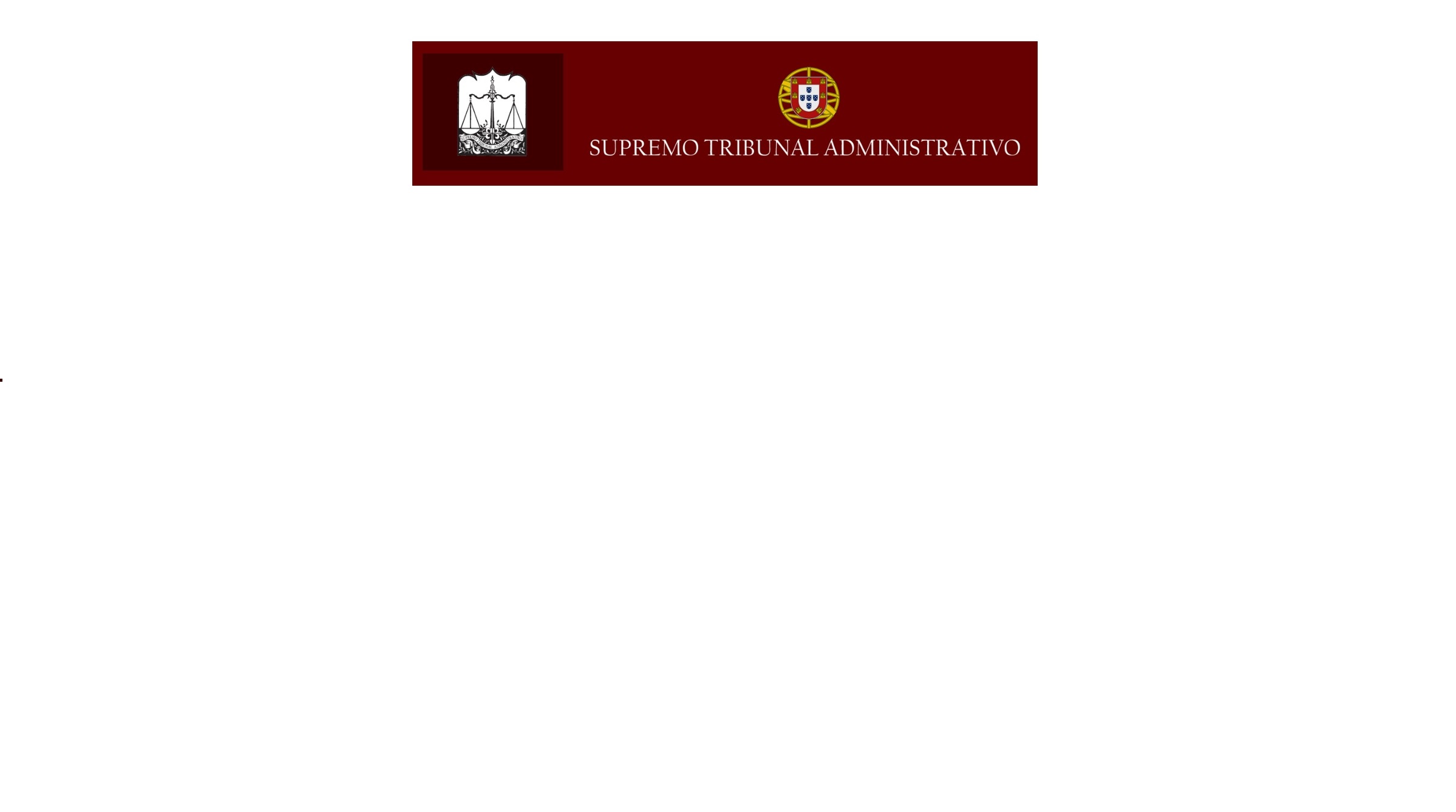 Banner principal - Supremo Tribunal Administrativo - Portal de Denúncias